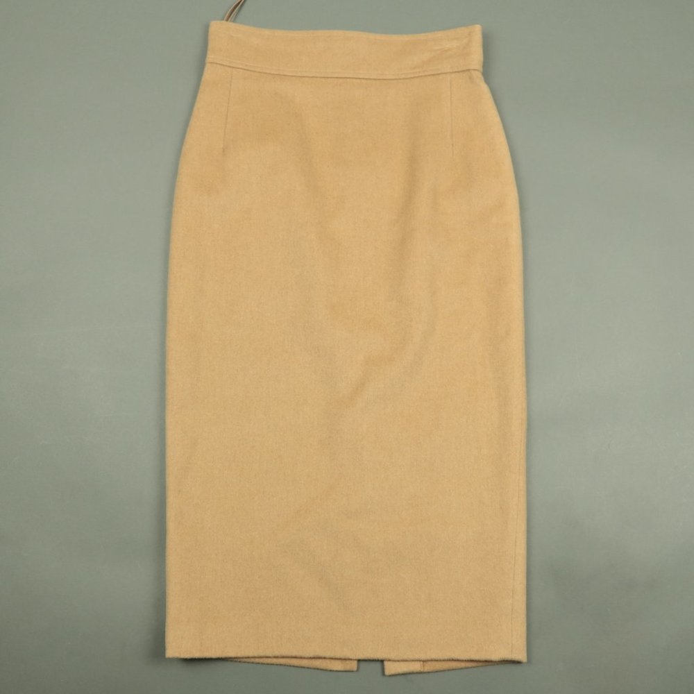 Ralph Lauren Black Label Camel Angora A Line Skirt - Picture 1 of 3